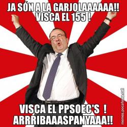 JA SÓN A LA GARJOLAAAAAA!! VISCA EL 155 ! VISCA EL PPSOEC'S  ! ARRRIBAAASPANYAAA!!