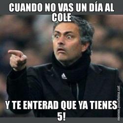 CUANDO NO VAS UN DÍA AL COLE Y TE ENTERAD QUE YA TIENES 5!