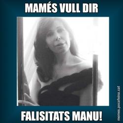 MAMÉS VULL DIR FALISITATS MANU!