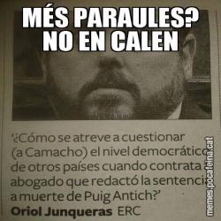 MÉS PARAULES? NO EN CALEN
