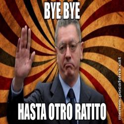 BYE BYE HASTA OTRO RATITO