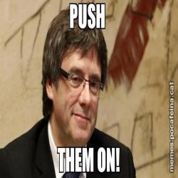 PUSH  THEM ON!