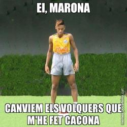 EI, MARONA CANVIEM ELS VOLQUERS QUE M'HE FET CACONA
