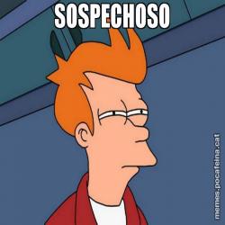 SOSPECHOSO