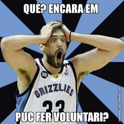 QUÈ? ENCARA EM  PUC FER VOLUNTARI?