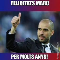 FELICITATS MARC PER MOLTS ANYS!