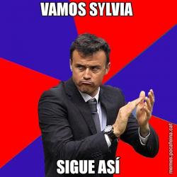 VAMOS SYLVIA  SIGUE ASÍ