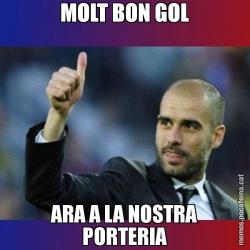MOLT BON GOL ARA A LA NOSTRA PORTERIA