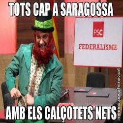 TOTS CAP A SARAGOSSA AMB ELS CALÇOTETS NETS