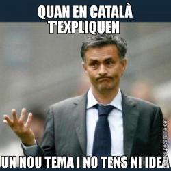 QUAN EN CATALÀ T'EXPLIQUEN  UN NOU TEMA I NO TENS NI IDEA