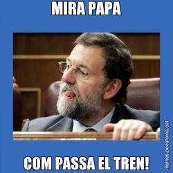 MIRA PAPA COM PASSA EL TREN!