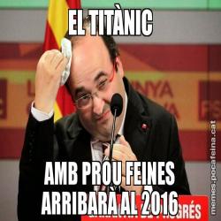 EL TITÀNIC AMB PROU FEINES ARRIBARÀ AL 2016