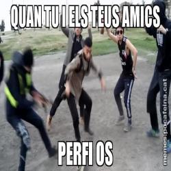 QUAN TU I ELS TEUS AMICS PERFI OS