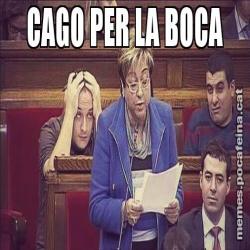 CAGO PER LA BOCA