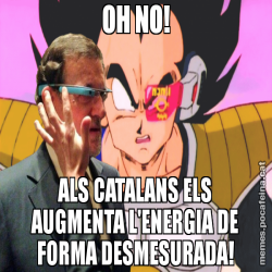 OH NO! ALS CATALANS ELS AUGMENTA L'ENERGIA DE FORMA DESMESURADA!
