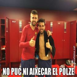 NO PUC NI AIXECAR EL POLZE