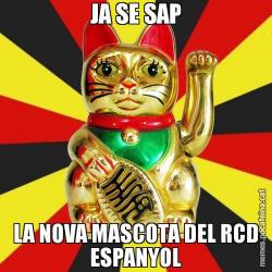 JA SE SAP LA NOVA MASCOTA DEL RCD ESPANYOL