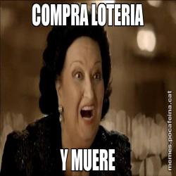 COMPRA LOTERIA Y MUERE