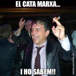 EL CATA MARXA... I HO SABEM!!