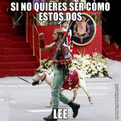 SI NO QUIERES SER COMO ESTOS DOS LEE