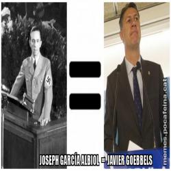 JOSEPH GARCÍA ALBIOL  =  JAVIER GOEBBELS