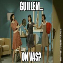 GUILLEM... ON VAS?