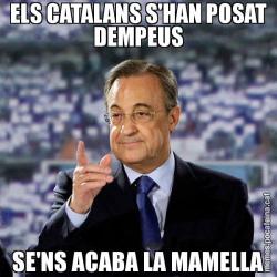 ELS CATALANS S'HAN POSAT DEMPEUS SE'NS ACABA LA MAMELLA