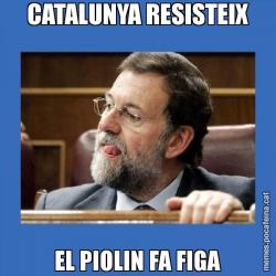 CATALUNYA RESISTEIX EL PIOLIN FA FIGA
