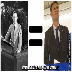 JOSEPH GARCÍA ALBIOL = JAVIER GOEBBELS