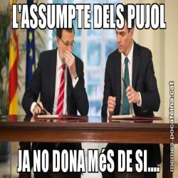 L'ASSUMPTE DELS PUJOL JA NO DONA MéS DE SI....