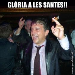 GLÒRIA A LES SANTES!!
