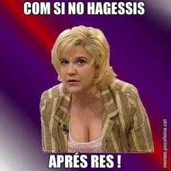 COM SI NO HAGESSIS  APRÉS RES !