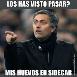 LOS HAS VISTO PASAR? MIS HUEVOS EN SIDECAR