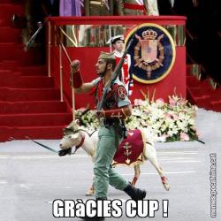 GRàCIES CUP !