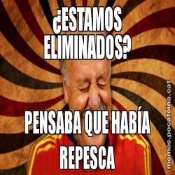 ¿ESTAMOS ELIMINADOS? PENSABA QUE HABÍA REPESCA