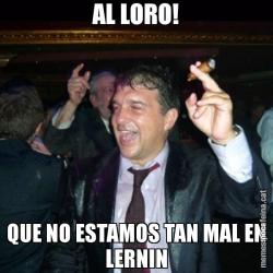 AL LORO! QUE NO ESTAMOS TAN MAL EN LERNIN