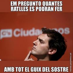 EM PREGUNTO QUANTES RATLLES ES PODRAN FER AMB TOT EL GUIX DEL SOSTRE