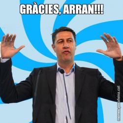 GRÀCIES, ARRAN!!!