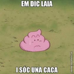 EM DIC LAIA I SÓC UNA CACA