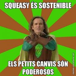 SQUEASY ÉS SOSTENIBLE ELS PETITS CANVIS SÓN PODEROSOS