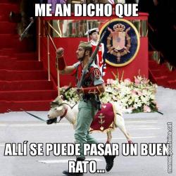 ME AN DICHO QUE  ALLÍ SE PUEDE PASAR UN BUEN RATO...