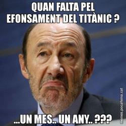 QUAN FALTA PEL EFONSAMENT DEL TITÀNIC ? ...UN MES.. UN ANY.. ???