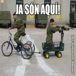 JA SÓN AQUÍ!