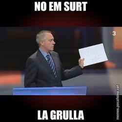 NO EM SURT LA GRULLA