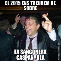 EL 2015 ENS TREUREM DE SOBRE LA SANGONERA CASPANYOLA