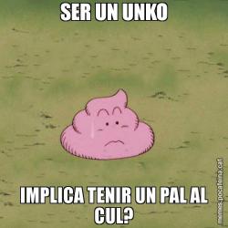 SER UN UNKO IMPLICA TENIR UN PAL AL CUL?
