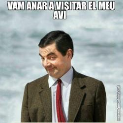 VAM ANAR A VISITAR EL MEU AVI