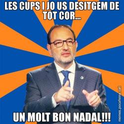 LES CUPS I JO US DESITGEM DE TOT COR... UN MOLT BON NADAL!!!