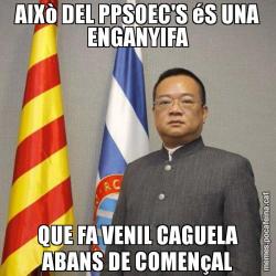 AIXò DEL PPSOEC'S éS UNA ENGANYIFA QUE FA VENIL CAGUELA ABANS DE COMENçAL