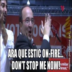 ARA QUE ESTIC ON-FIRE... DON'T STOP ME NOW!